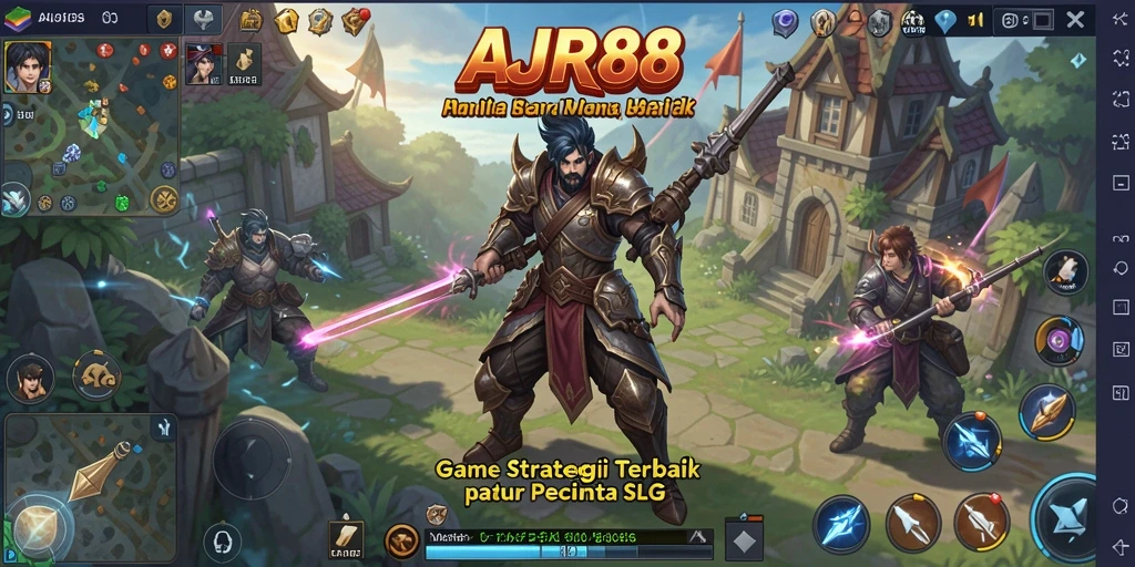 Tampilan gameplay AJR88 yang mendebarkan dan penuh strategi.