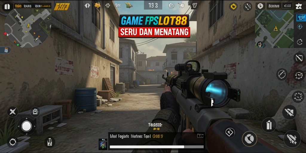 Tampilan gameplay seru dengan aksi tembak-menembak di MAINSLOT88.