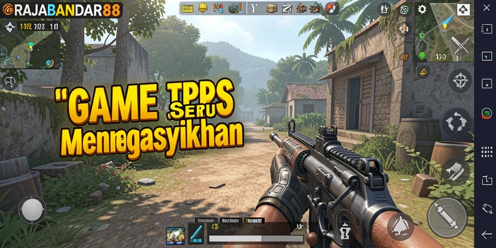 Tampilan gameplay seru dari RAJABANDAR88.