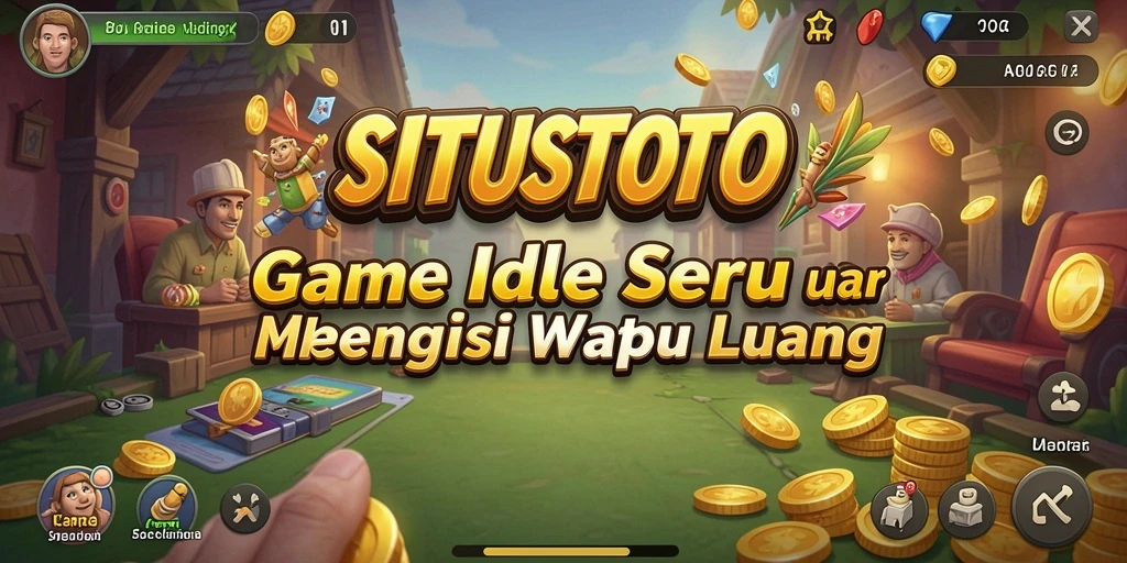 Tampilan gameplay SITUSTOTO yang sederhana dan menghibur.