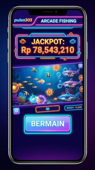 Tampilan antarmuka pengguna aplikasi pulsa303 yang intuitif.